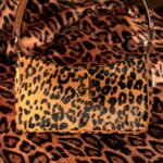 Leopard Baguette Woman Handbag