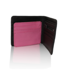 Leather wallet pink