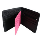 Leather wallet pink